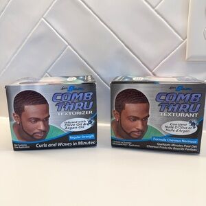 Luster's Curl Kit Infused w Olive & Argan Oil Curly Hair Regular Strength 2 Pack